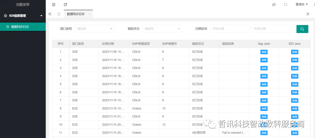 sap數據交換